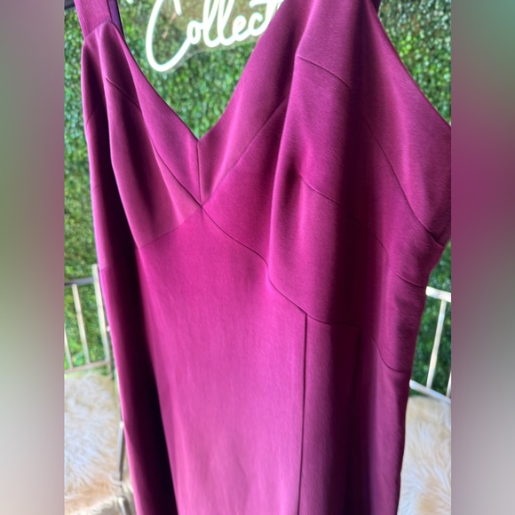 DANA BUCHMAN DRESSES, Size of 10 Silk Dress & Short Shrug Jacket in purple. - Picture 6 of 12